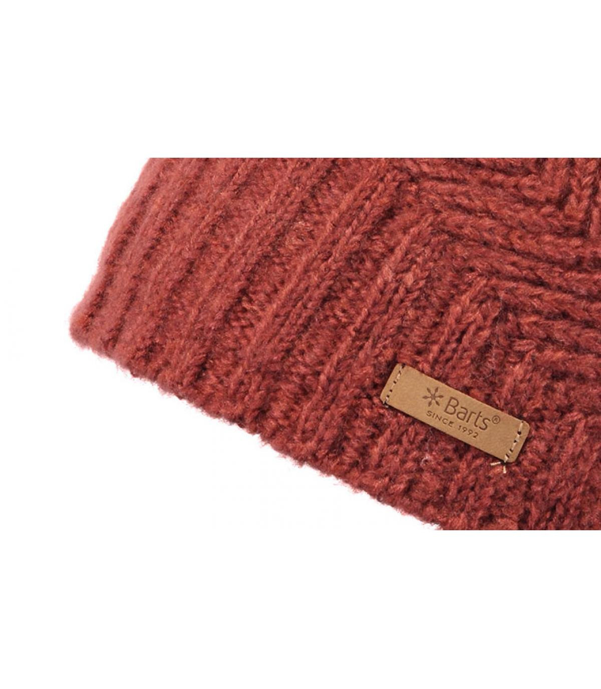 orange long beanie Barts